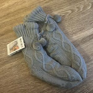 MUK LUKS cozy slipper socks